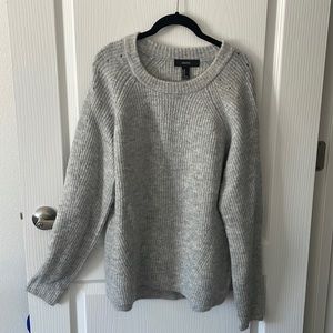 Gray sweater